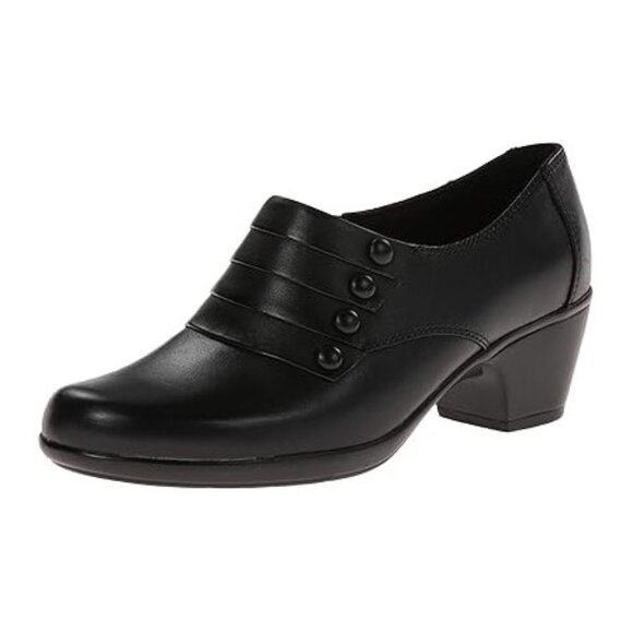 Clarks Shoes - Clarks Ingalls Falls black booties
